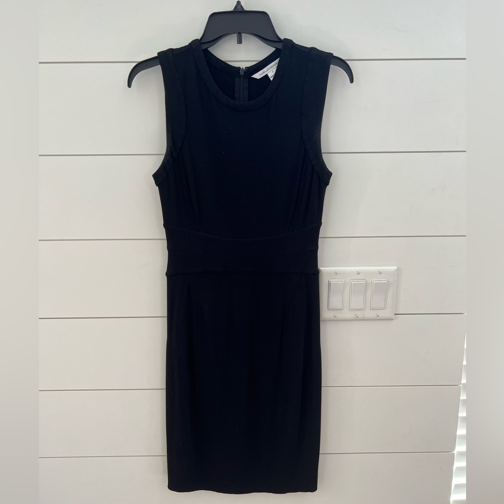 Diane Von Furstenberg Black Body-con Dress